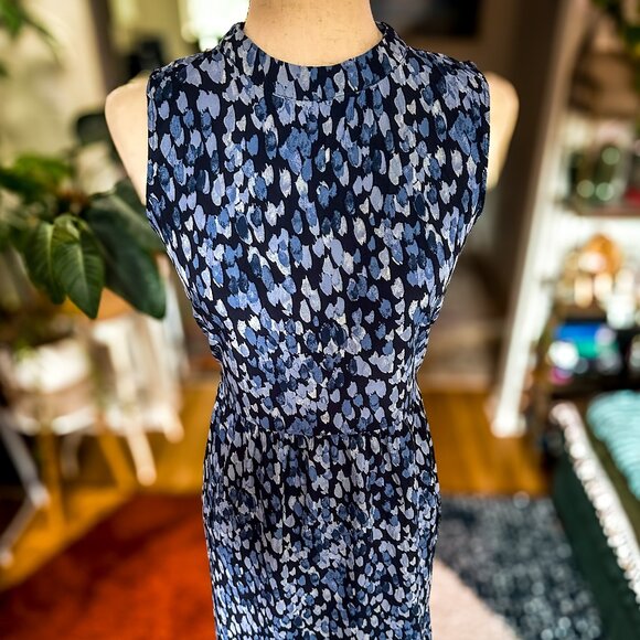 Marfinno Multi-Blue Maxi Dress – Size Large (G) | Made in Brazil - Picture 4 of 11